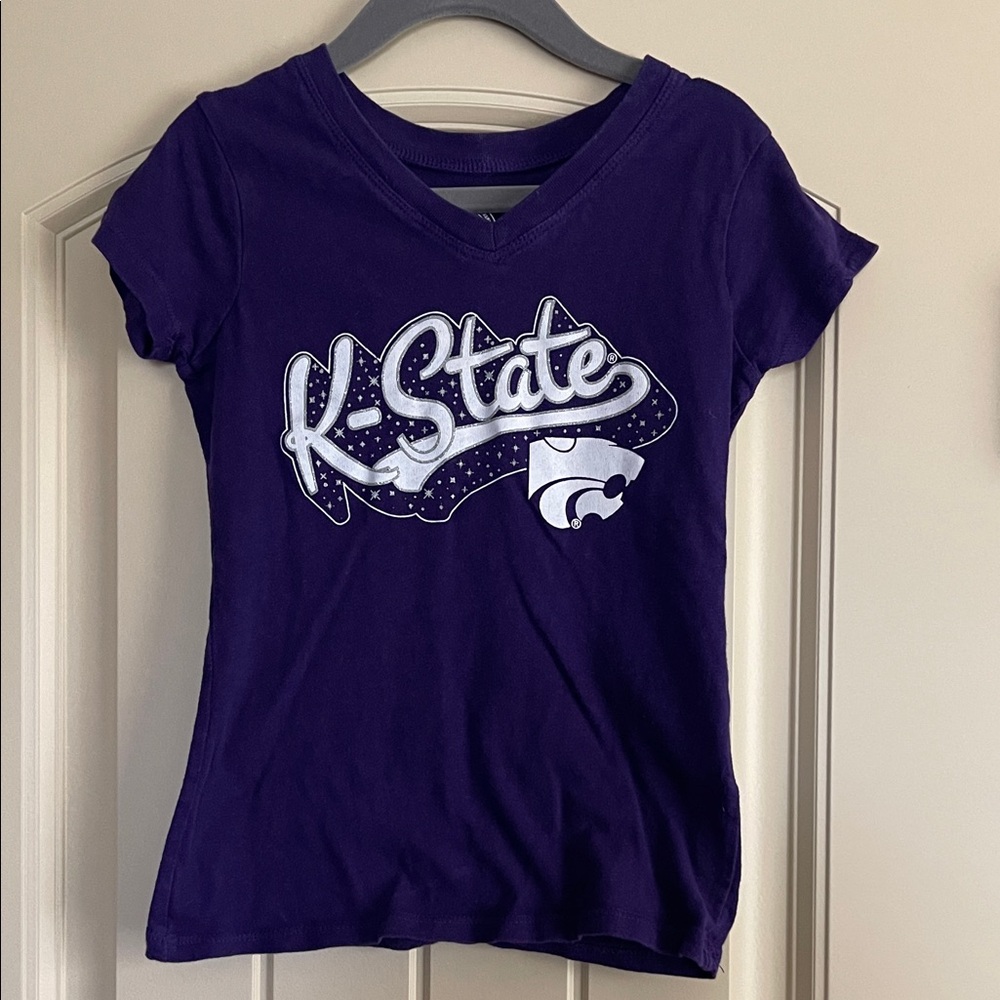Girls KState (KSU) Wildcat Purple Shirt